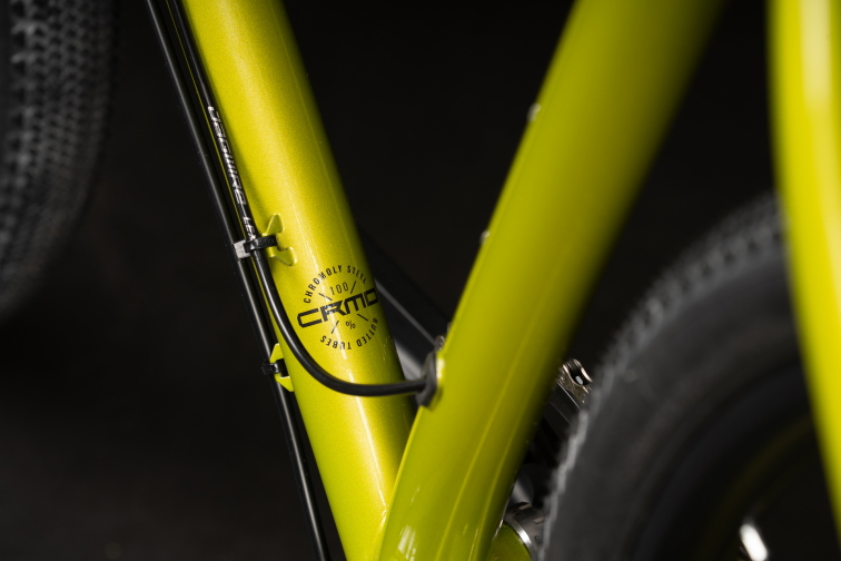 Rám + vidlice Qayron One.Dr CrMo Limetal