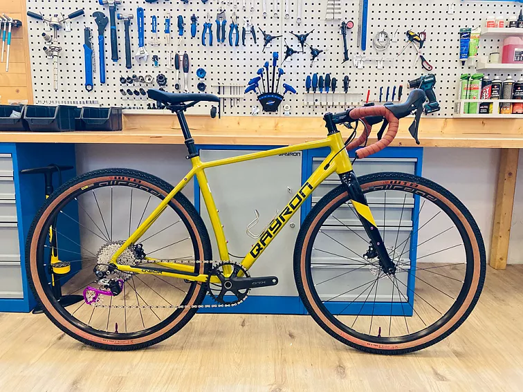 Tomáš Dražan gravel Qayron One.Dr Q 1x