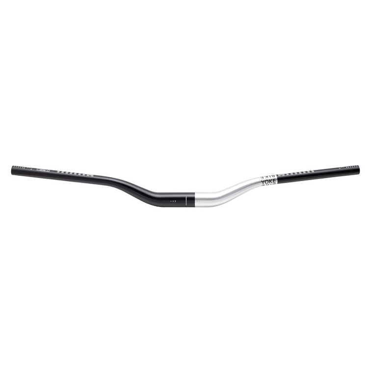 BikeYoke Barmate Aluminium řídítka Černá/Stříbrná zdvih 50 mm