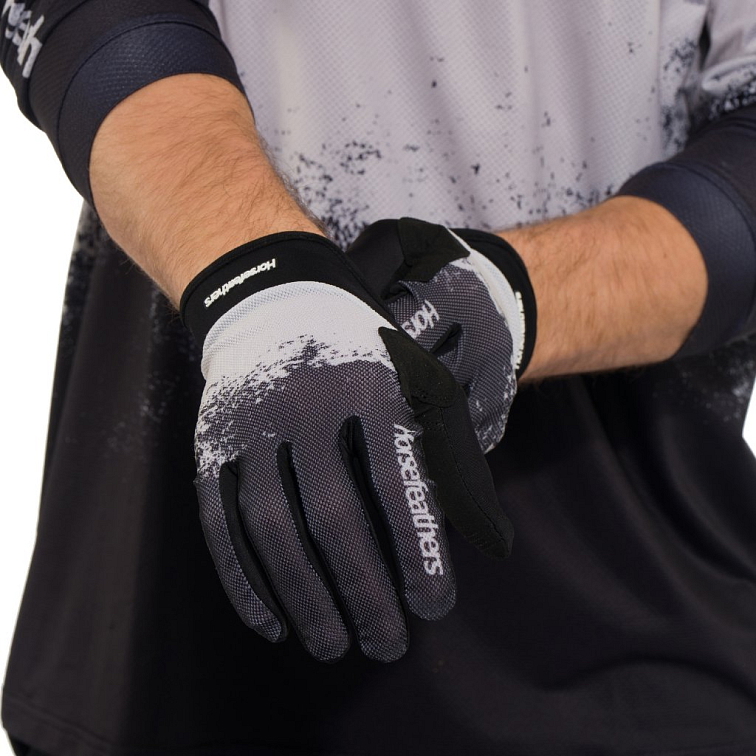 Horsefeathers Digger rukavice Black/Silver Birch