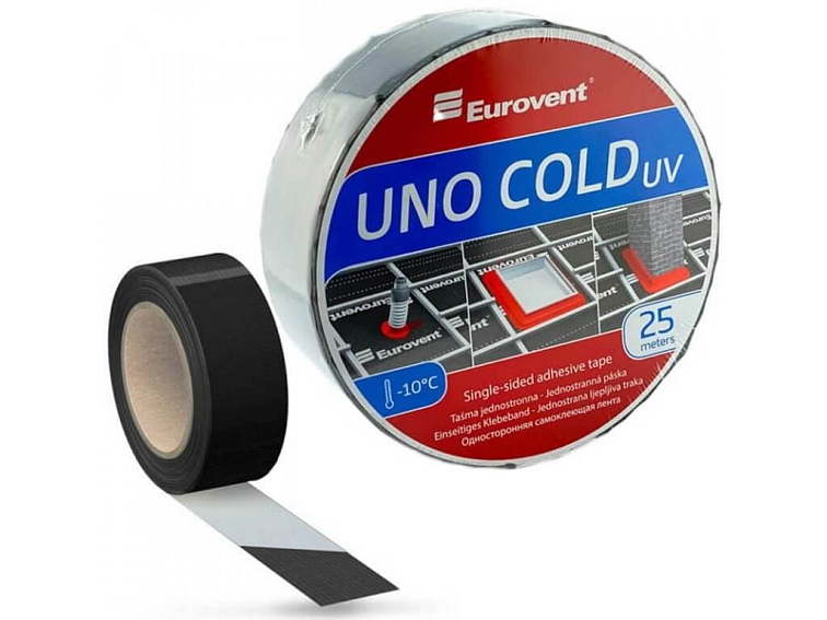 50mm x 25m - UV Páska na spájanie a opravu membrán - Jednostranná UNO COLD UV