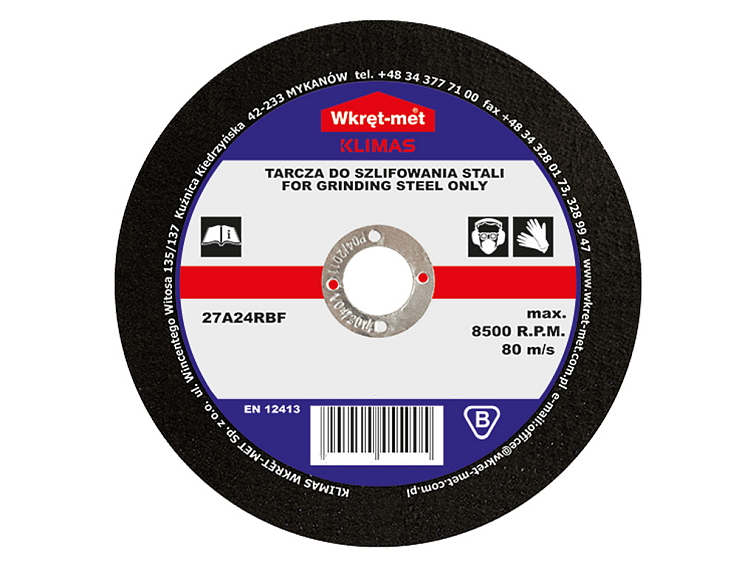 125x22/100 - 1ks - Brúsny kotúč - Lamelový na oceľ