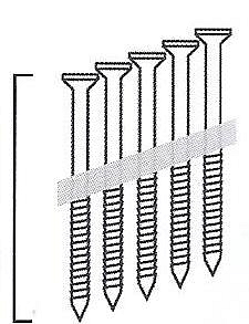 3,1x90mm D34 KMR - 3000 ks - Krútené klince do klincovačky