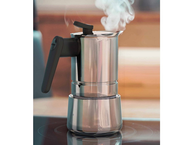 Pedrini Steel moka (různé velikosti)