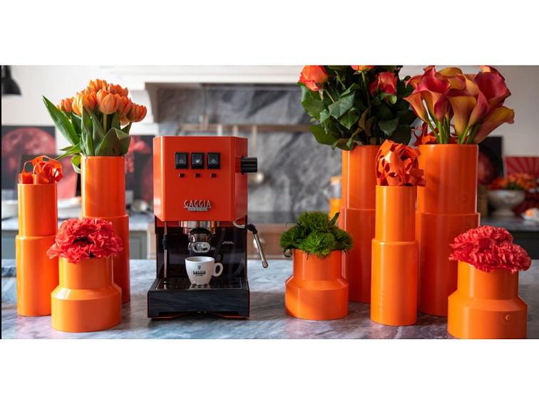 Gaggia Classic E24 oranžová