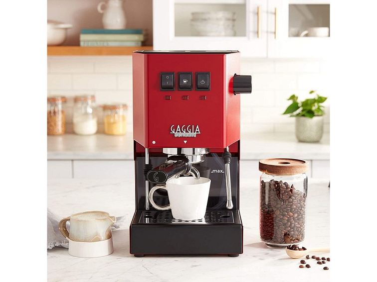 Gaggia Classic E24 červená
