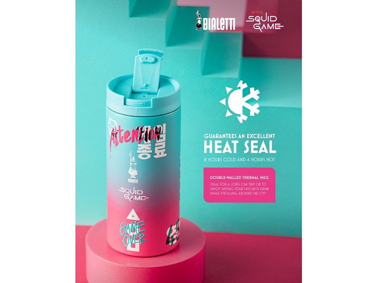 Bialetti Squid game Cestovní termolahev 360ml