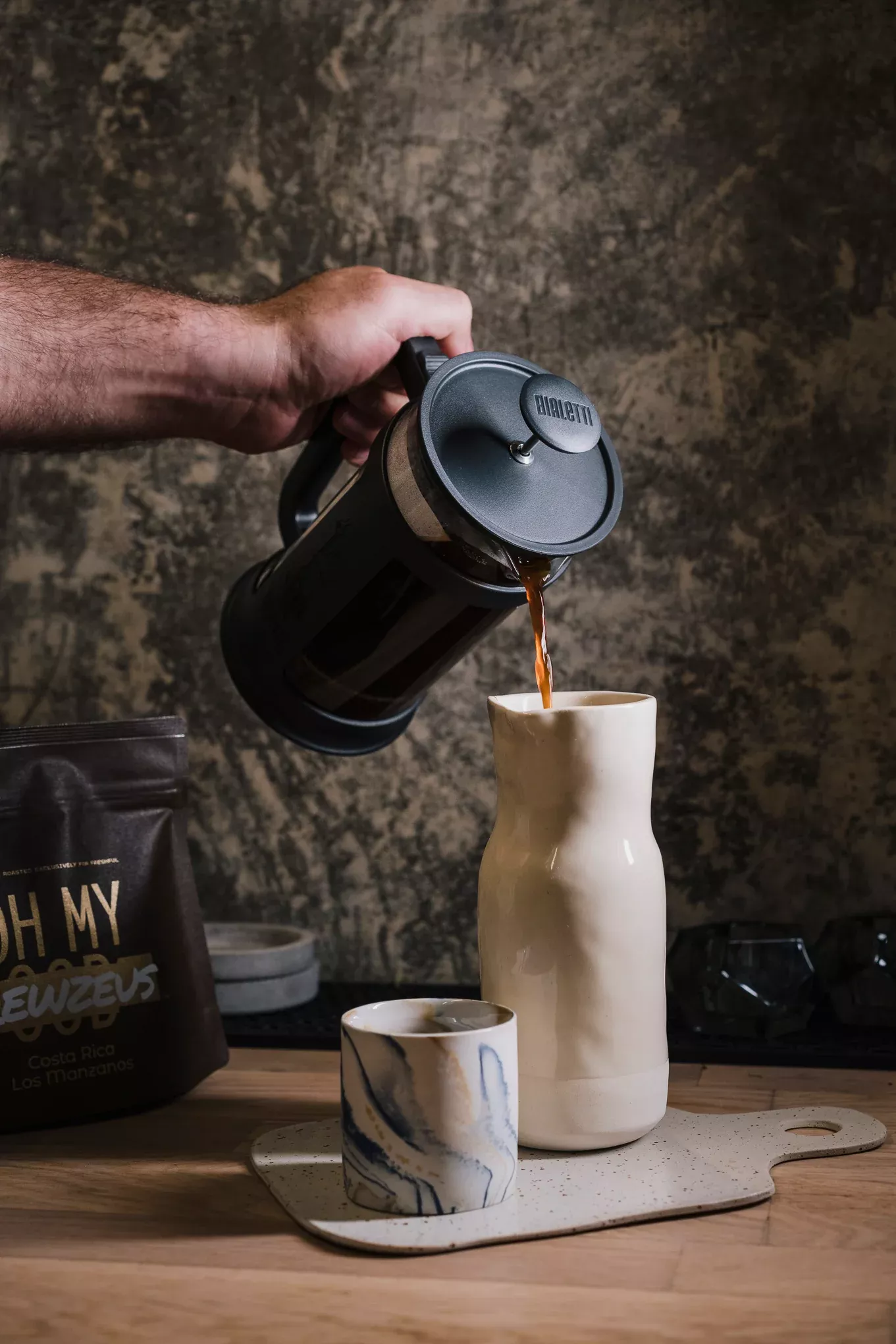 Bialetti French Press Smart černá (různé velikosti)