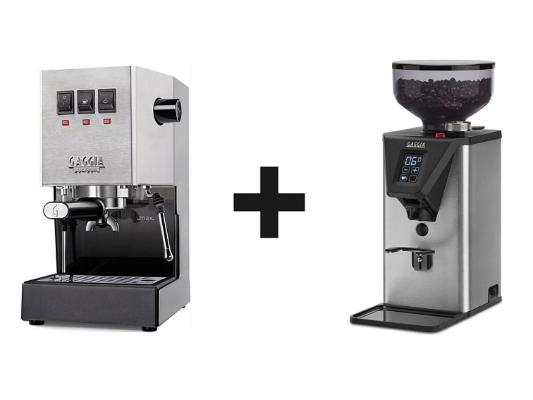 Set Gaggia New Classic Evo + mlýnek MDF55