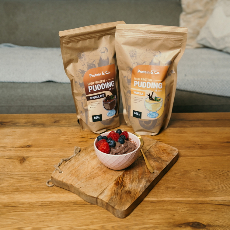 High protein pudding 600 g