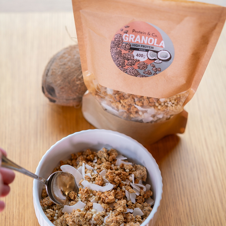 Granola high protein – kokos 400 g