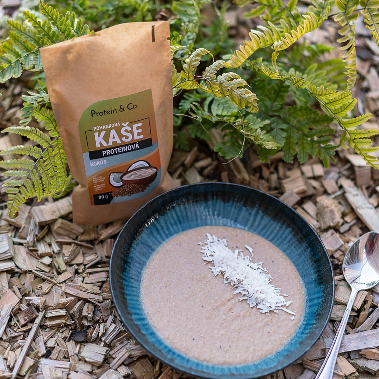 Proteinové pohankové kaše 480 g – 4 příchutě