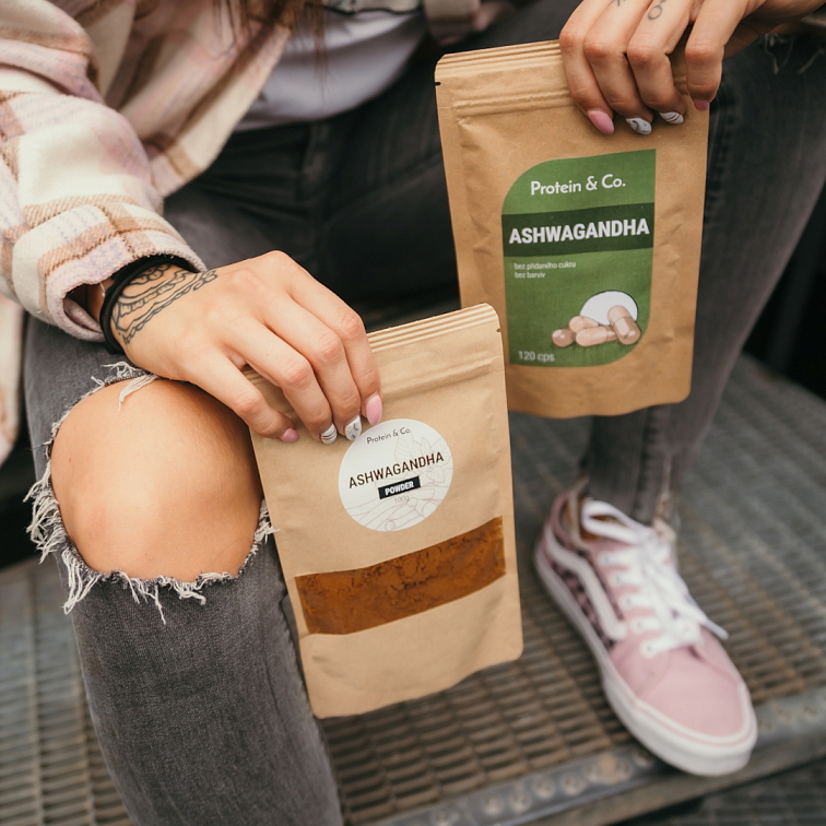 Ashwagandha v prášku – doplněk stravy 100 g