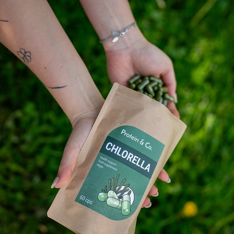 Chlorella – 60 kapslí
