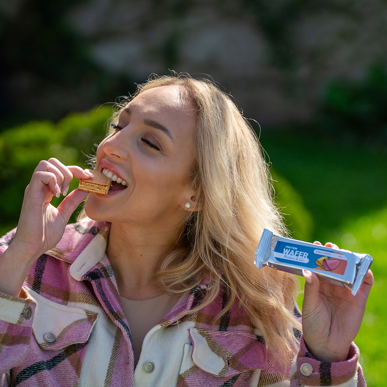 Proteinová oplatka se šunkou a sýrem 40 g