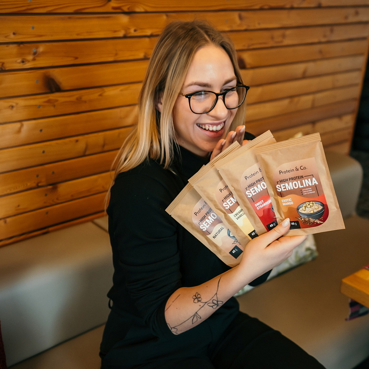 Proteinová krupicová kaše 40 g