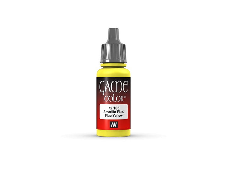 Vallejo - Game Color 72103 Fluo Yellow 17 ml.