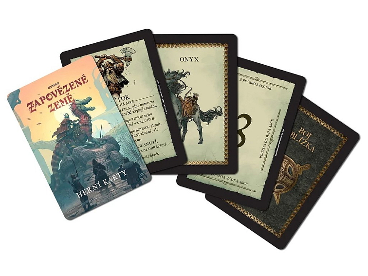 Zapovězené země: Karty