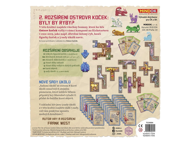 Ostrov koček - Byly by ryby? - Rozšíření