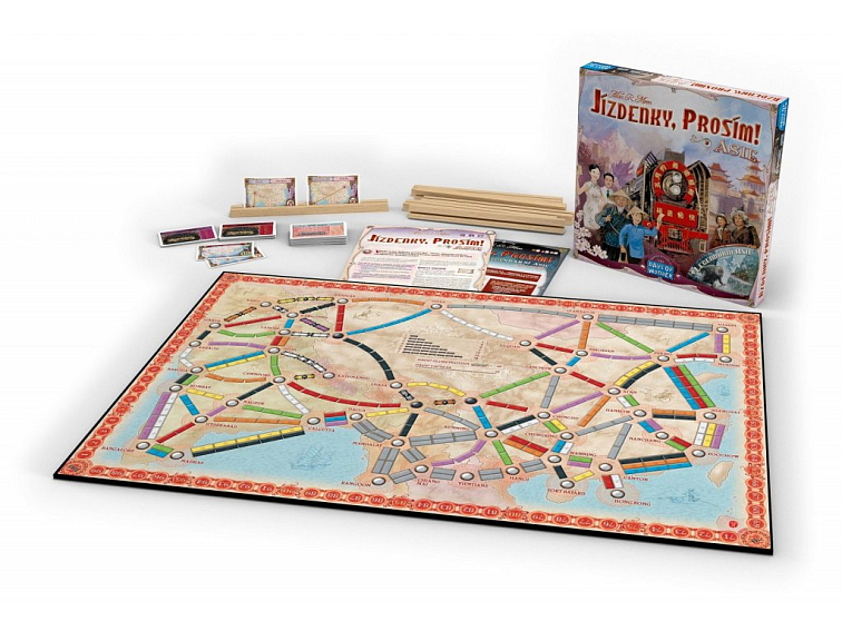 Jízdenky, prosím! Asie - Rozšíření