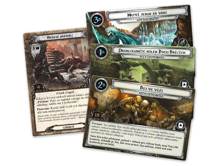 Pán prstenů: karetní hra - Návrat krále - Rozšíření