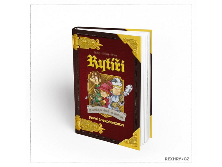 Komiks, v němž jsi hrdinou - Rytíři 1: První dobrodružství