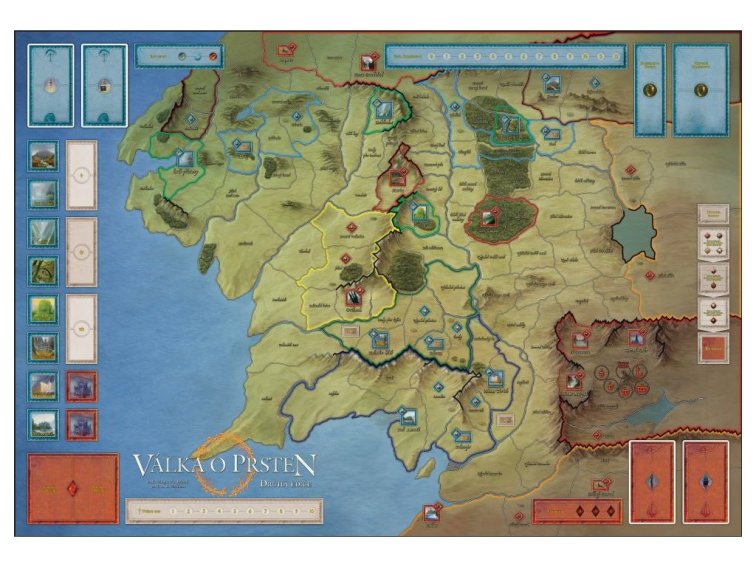 Válka o prsten: Neoprenová herní podložka