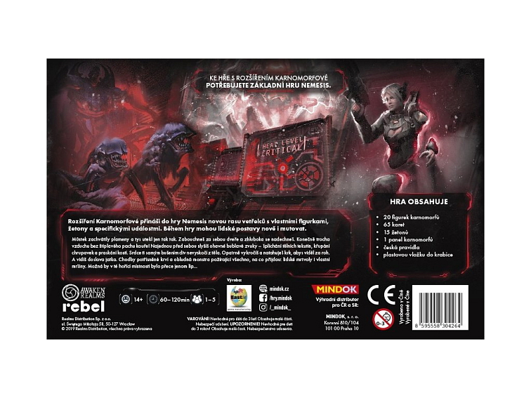 Nemesis: Karnomorfové - Rozšíření