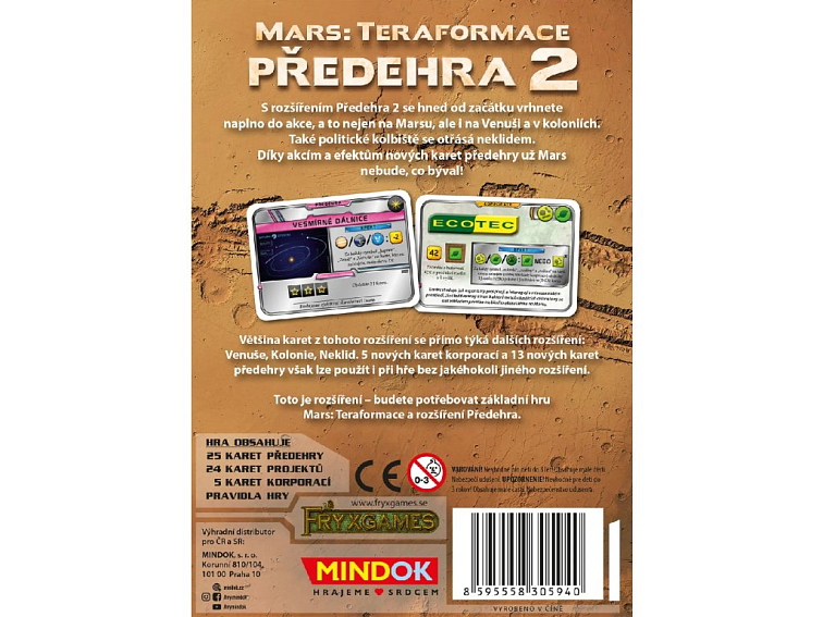 Mars: Teraformace - Předehra 2 - Rozšíření