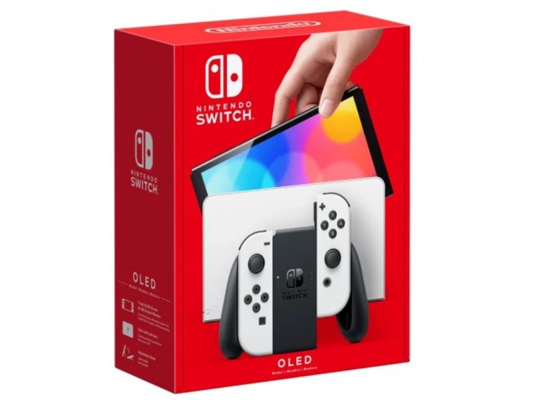 Nintendo Switch - OLED Model (White)
