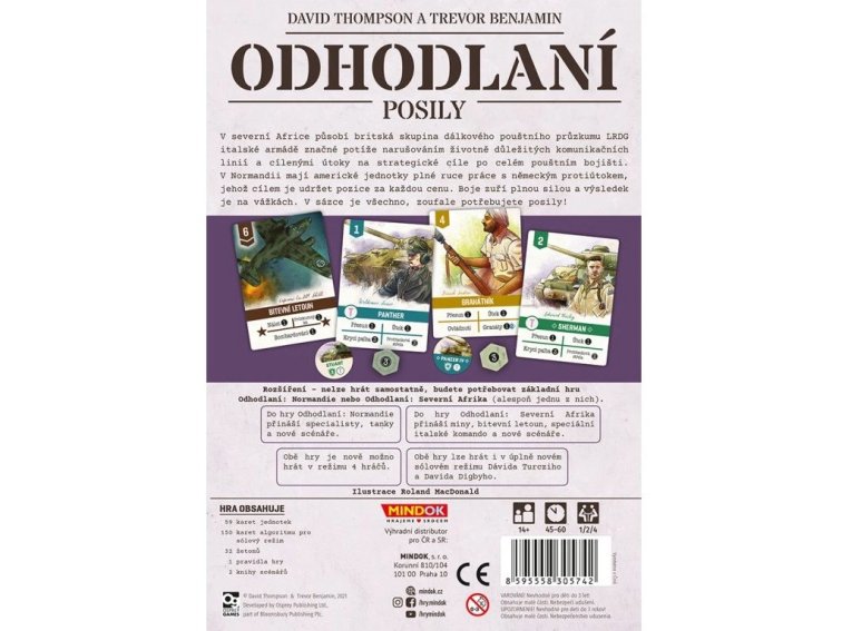 Odhodlaní: Posily – Rozšíření