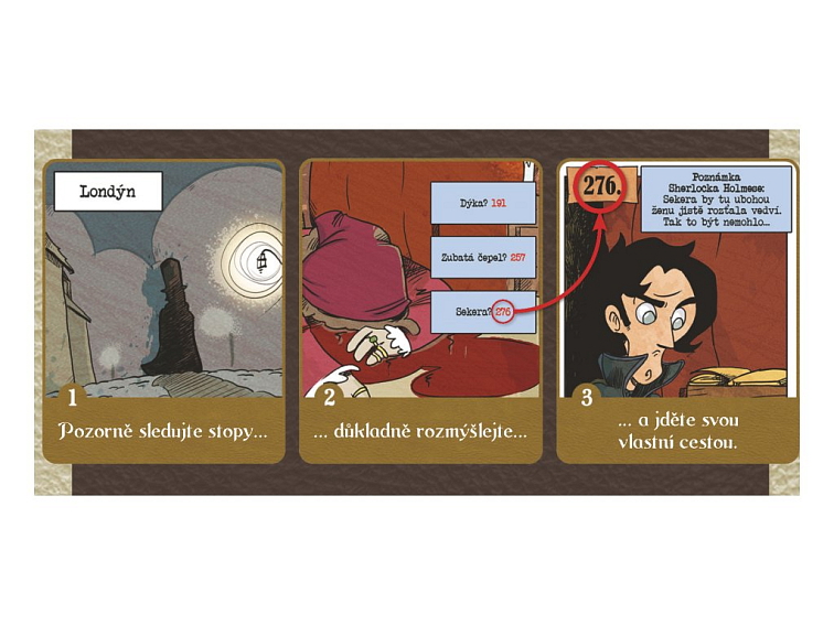 Komiks, v němž jsi hrdinou - Sherlock Holmes: Případ čtyř případů
