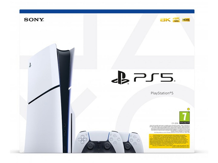 PlayStation 5 SSD 1TB, Blu-Ray 2x Dualsense + hra Astro's Playroom (verze s mechanikou)