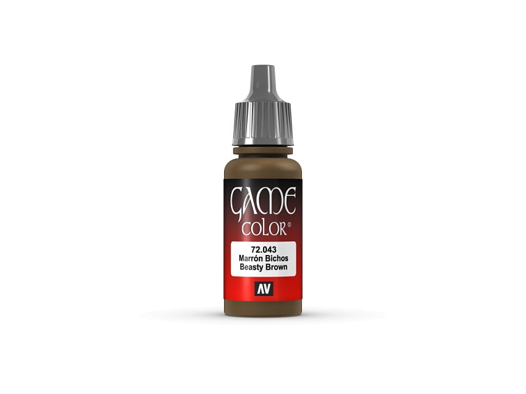 Vallejo - Game Color 72043 Beasty Brown 17 ml.
