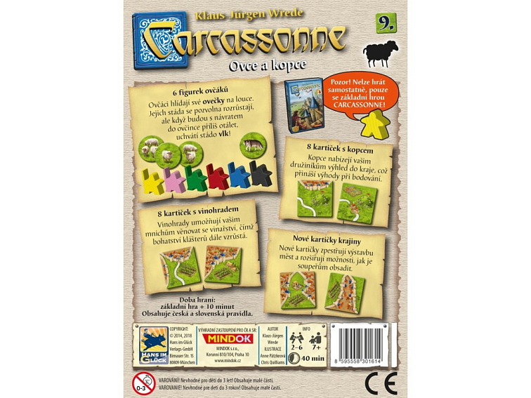 Carcassonne: Ovce a kopce - Rozšíření