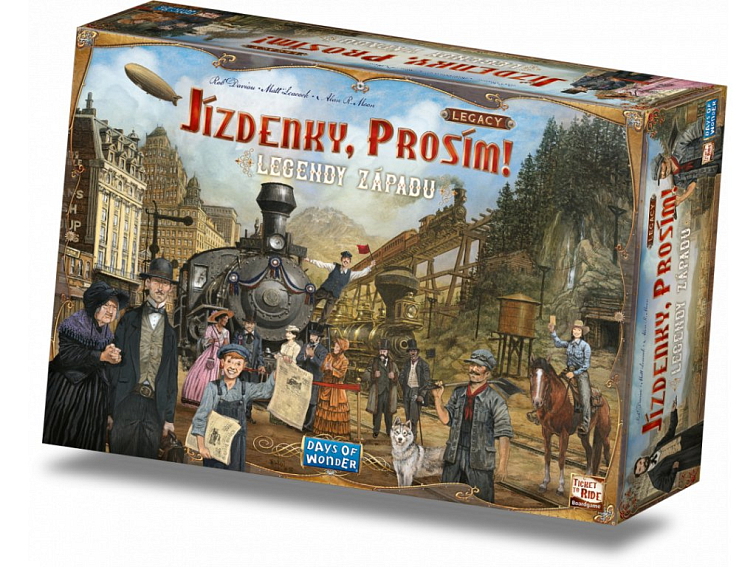 Jízdenky, prosím! Legacy: Legendy západu
