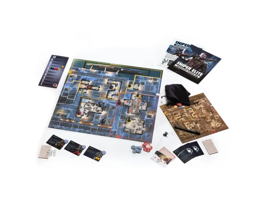 Sniper Elite - Odstřelovač: Desková hra – Deluxe verze