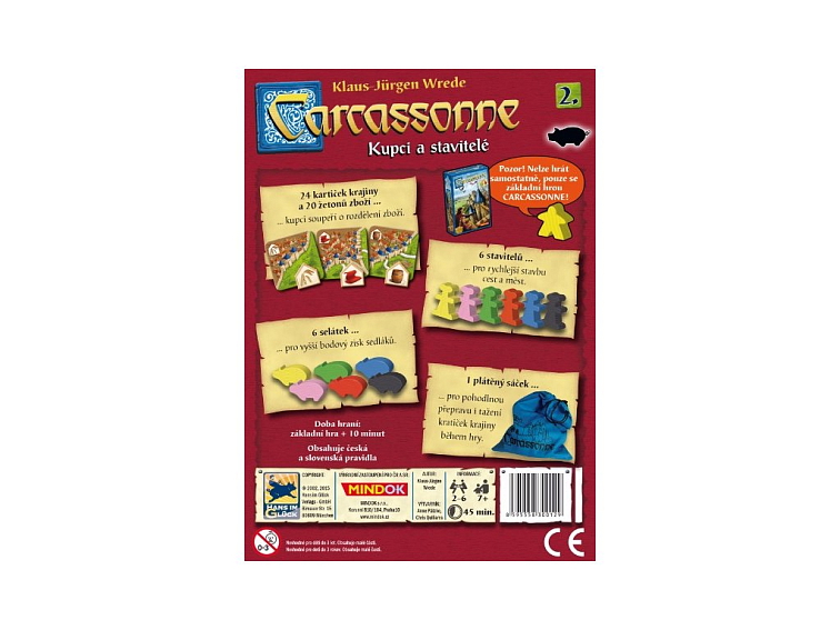 Carcassonne: Kupci a stavitelé - Rozšíření