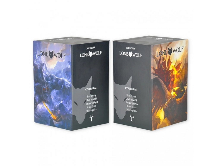 Box na knihy - Lone Wolf: Cyklus Kai (vázaný)