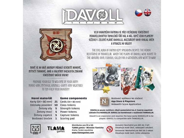 Nidavellir: Idavoll CZ/EN - Rozšíření