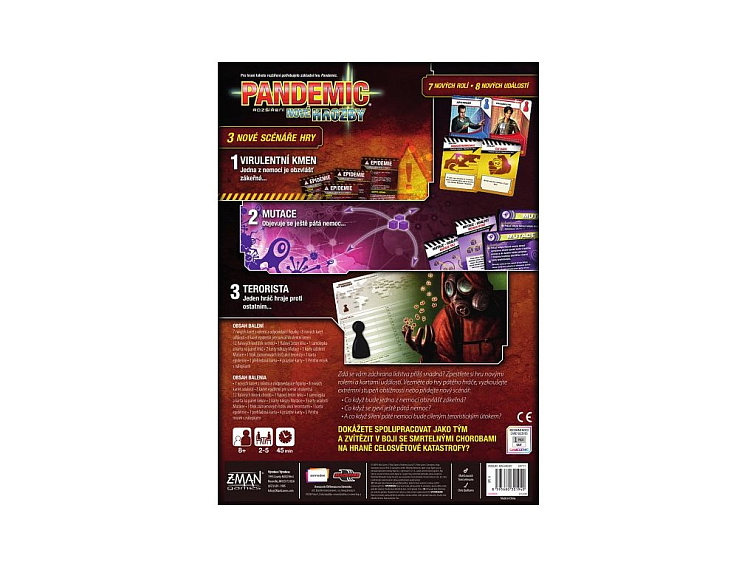 Pandemic: Nové hrozby - Rozšíření