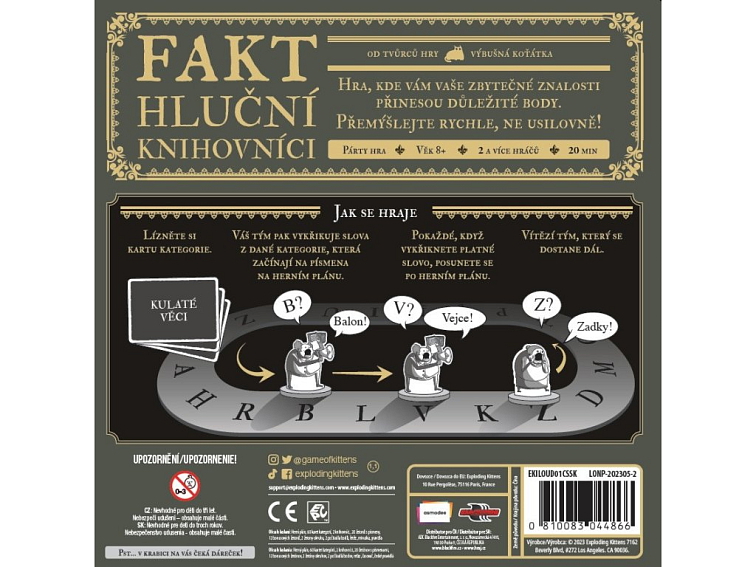 Fakt hluční knihovníci