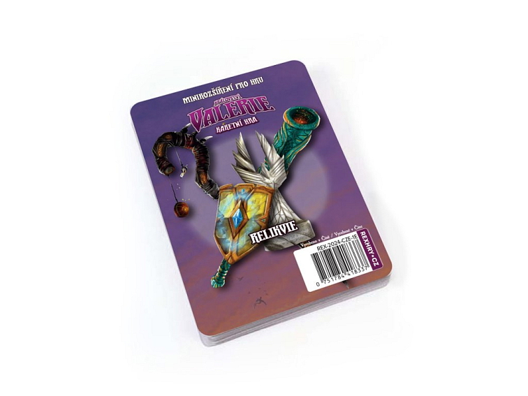 Království Valerie: Karetní hra - Relikvie - minirozšíření