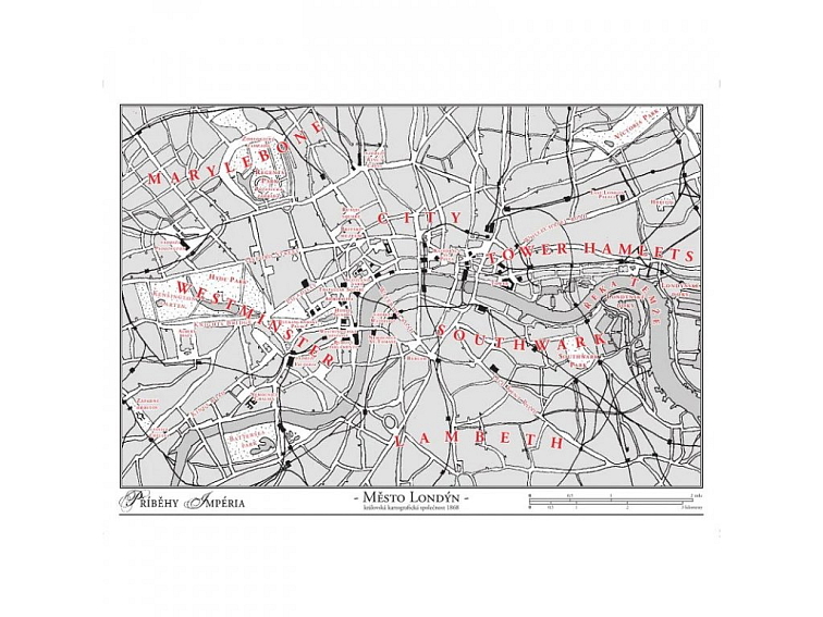 Příběhy Impéria: Mapa Londýna
