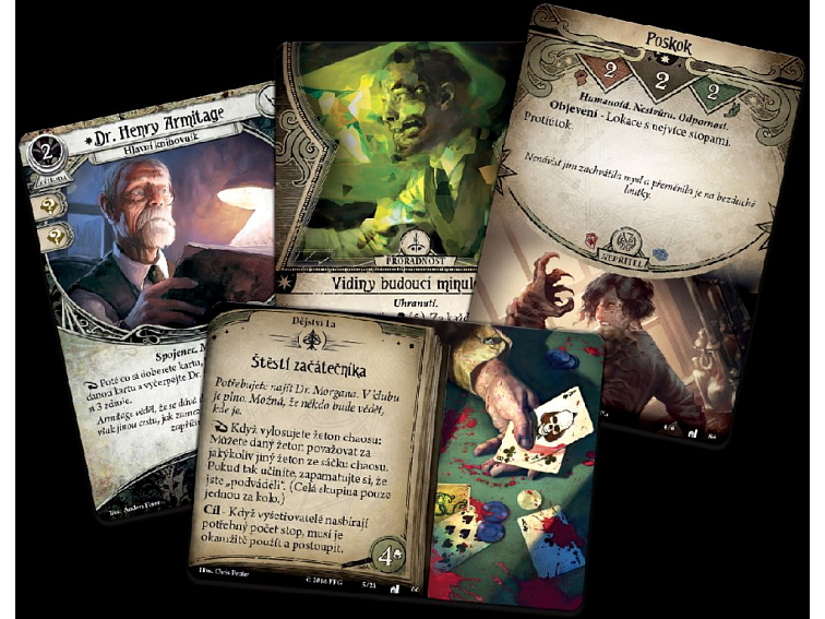 Arkham Horror: Karetní hra – Odkaz Dunwiche - Rozšíření kampaně.