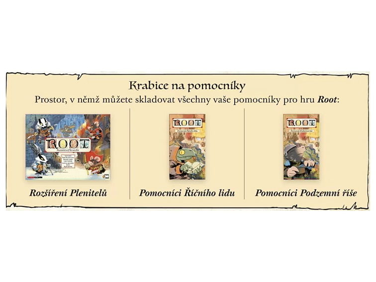 Root: Pomocníci Plenitelů a krabice na Pomocníky - Rozšíření