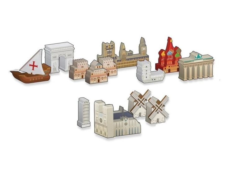 Monumenty věků: Europa - Rozšíření