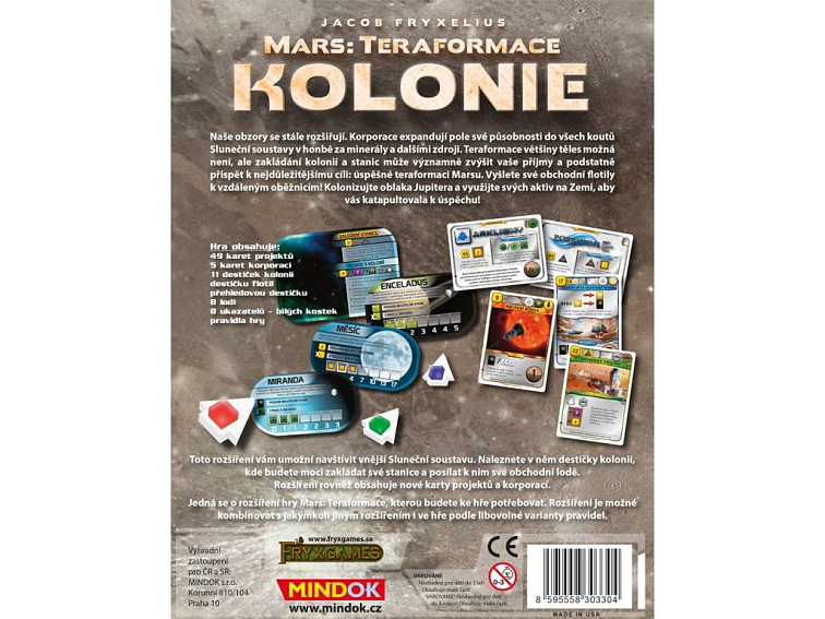 Mars: Teraformace - Kolonie - Rozšíření
