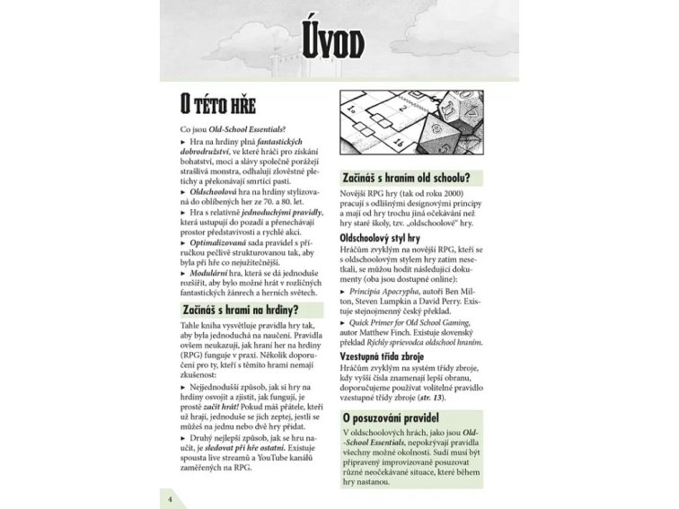 Old-School Essentials: Klasická fantasy - kniha pravidel