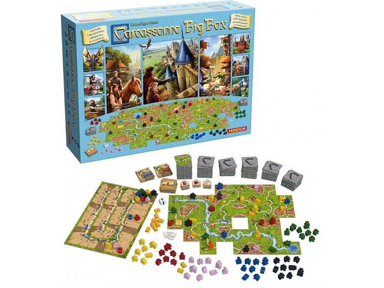 Carcassonne: Big Box - 3.edice